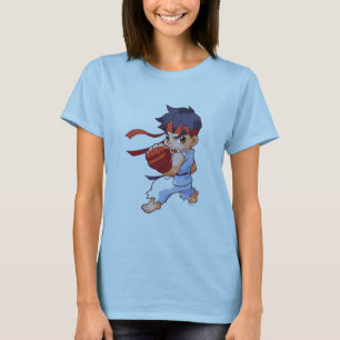 T-shirt Combattant Ryu 2 de poche