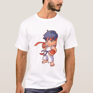 T-shirt Combattant Ryu de poche