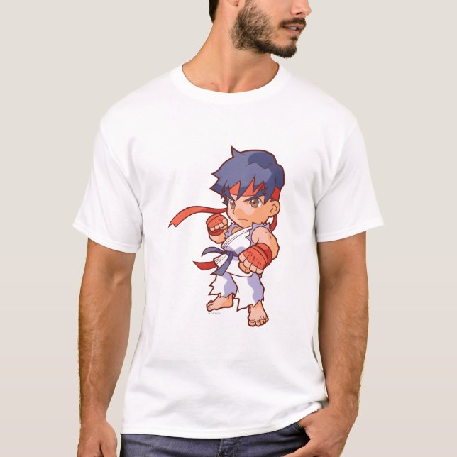T-shirt Combattant Ryu de poche (Devant)