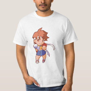 T-shirt Combattant Sakura de poche