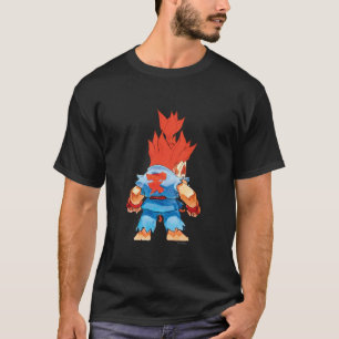 T-shirt Combattant superbe II Turbo Akuma de puzzle