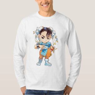 T-shirt Combattant superbe II Turbo Chun-Li de puzzle