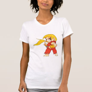T-shirt Combattant superbe II Turbo Ken de puzzle