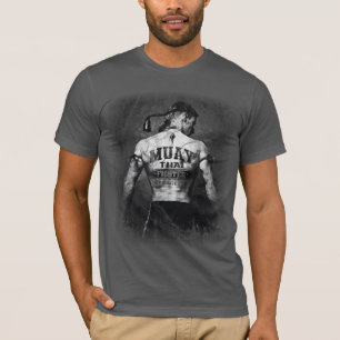 T-shirt Combattant thaïlandais vintage de Muay