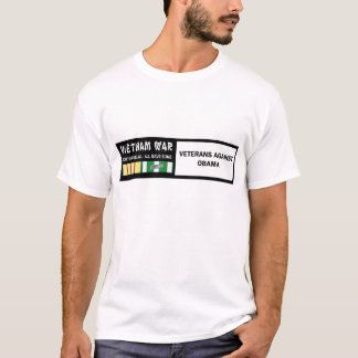 T-SHIRT COMBATTANTS DE VIETNAM CONTRE OBAMA
