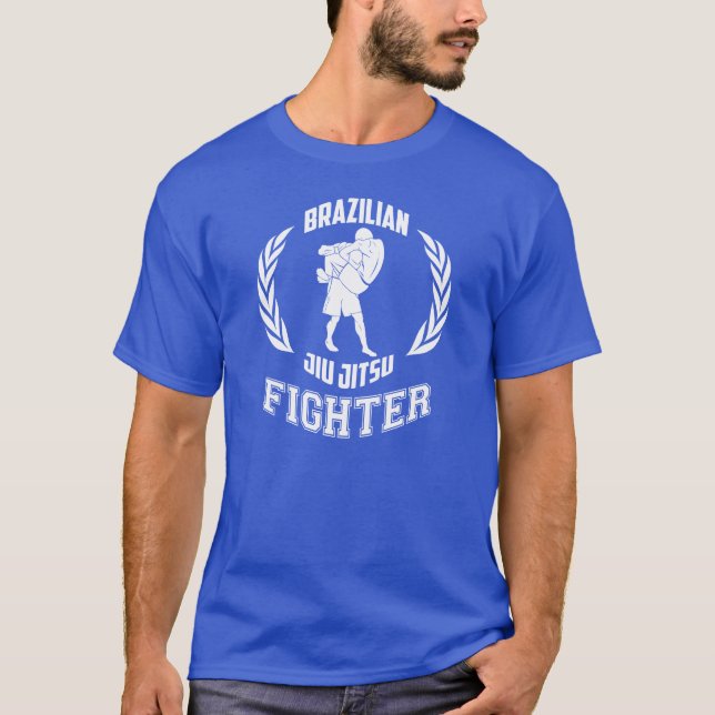 T-shirt Combattants du Jiu Jitsu (Devant)