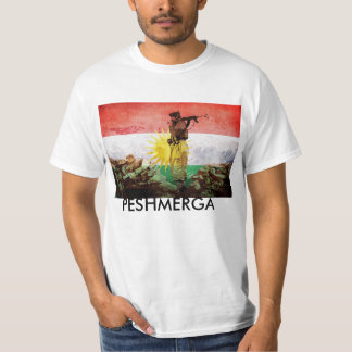 T-shirt COMBATTANTS KURDES de LIBERTÉ de Peshmerga