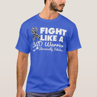 T-shirt Combattre Comme Un Guerrier CVID