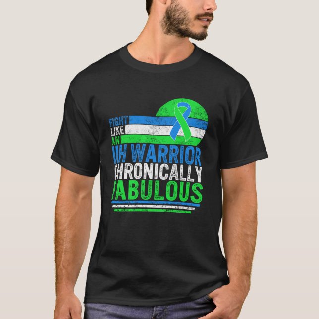 T-shirt Combattre Comme Un Guerrier De L'IIH Chronique Fab (Devant)