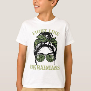 T-shirt Combattre comme un Ukrainien 2
