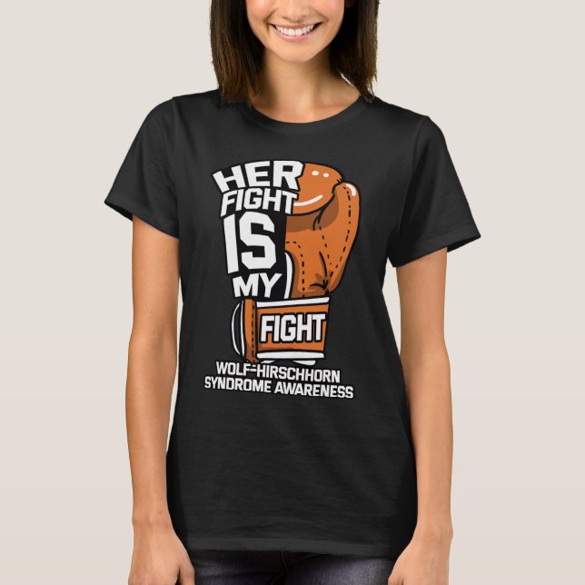 T-shirt Combattre Est Mon Combattre Wolf-hirschhorn Syndro (Devant)