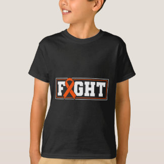 T-shirt Combattre la leucémie Orange Ribbon 1