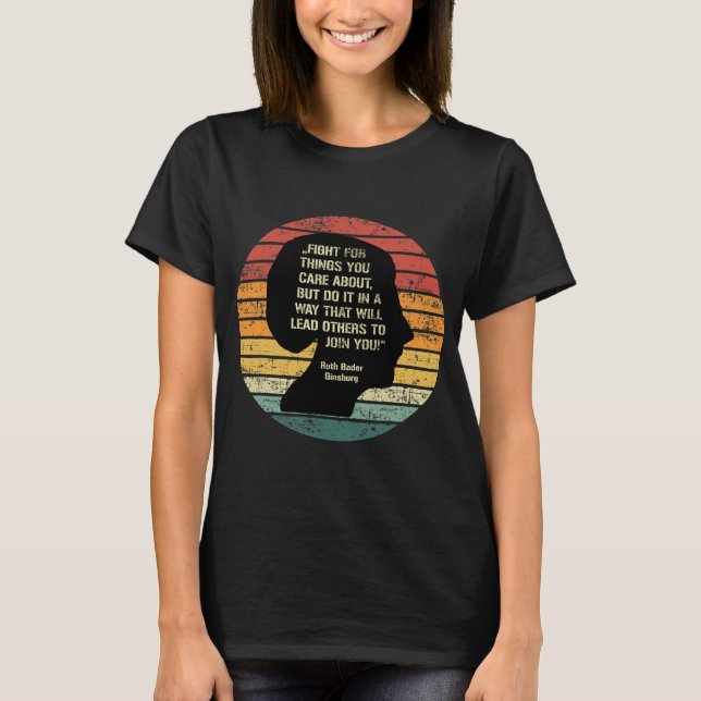 T-shirt Combattre Les Choses Qui Vous Intéressent (Devant)