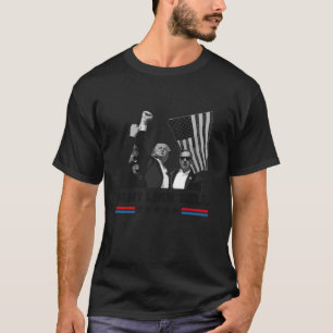 T-shirt Combattre Trump avec Trump et Trump