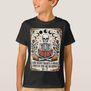 T-shirt Combien de nuits Memes de lecture 6 7 Amoureux de 