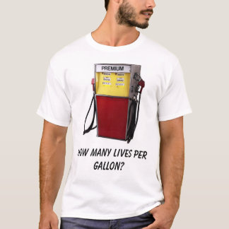 T-shirt Combien de vies par gallon ?