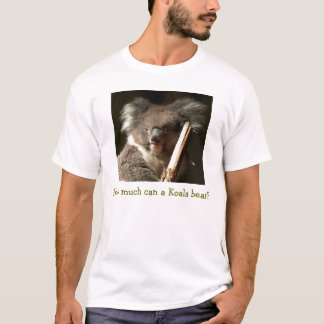 T-shirt Combien peut un ours de koala ?