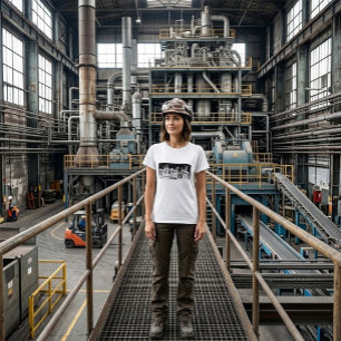 T-shirt Combinat Métallurgique Industriel des Femmes