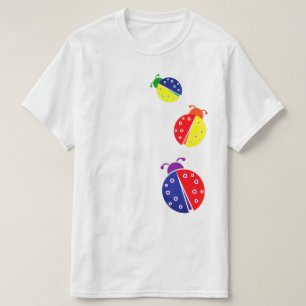 T-shirt combos couleur ladybug