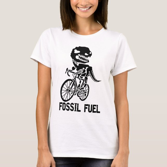 T-shirt Combustible fossile (Devant)