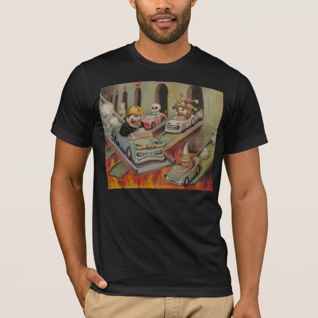 T-shirt Combustible fossile (Devant)