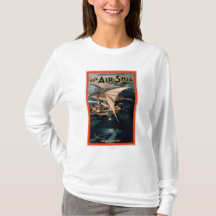 T-shirt Comédie de farce musicale, le théâtre de bateau
