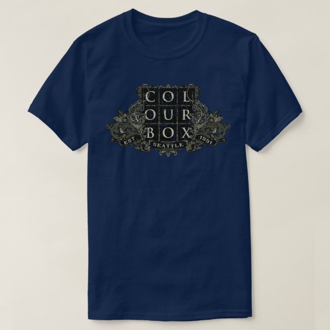 T-shirt Comédie musicale The Colourbox Seattle 1991 (Design devant)