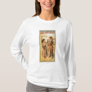 T-shirt Comédie perdue de traînée - pêche de femme