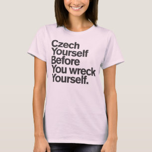 T-shirt Comedy™ générique/Tchèque vous-même
