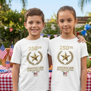 T-shirt Comémoratif 1776–2026 Patrimoine américain 250e