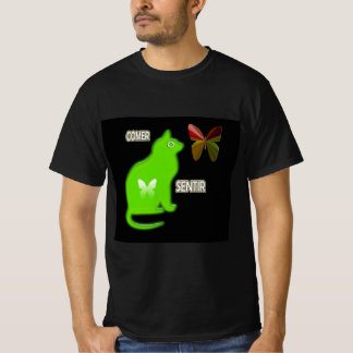T-shirt comer y sentir