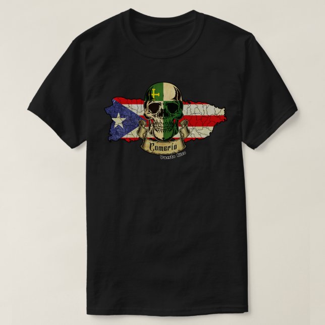 T-shirt Comerio Isla de Porto Rico (Design devant)