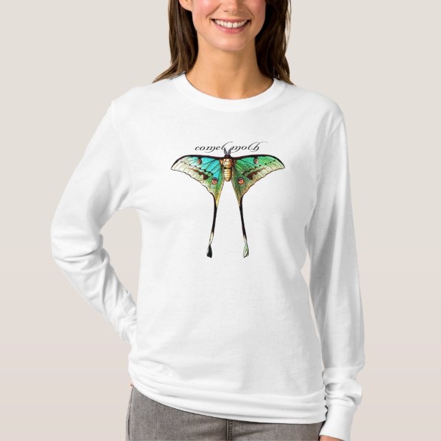 T-shirt Comet Moth (Devant)