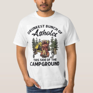 T-shirt Comground le plus ivre d'Asshols