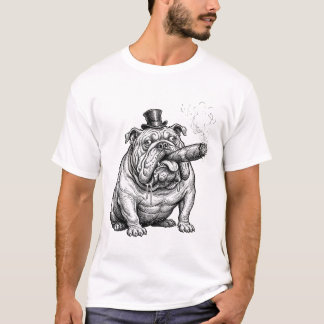T-shirt Comic English Bulldog: Funny Dog Lover