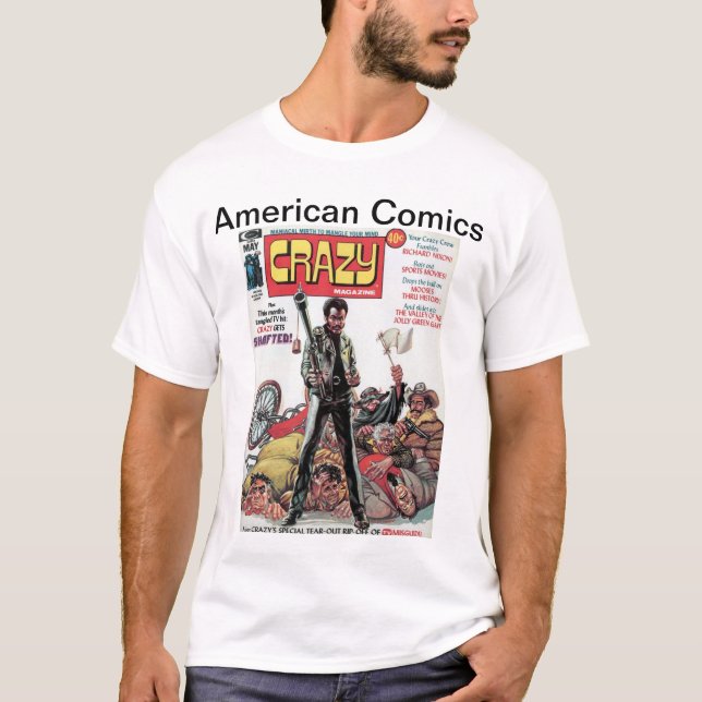 T-shirt Comics américains (Devant)