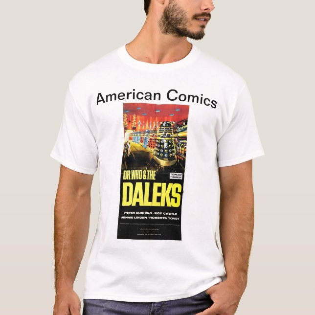 T-shirt Comics américains (Devant)