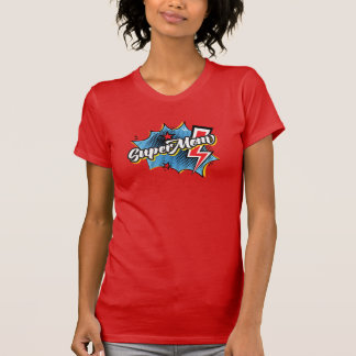 T-shirt comique de cadeau de style de super héros