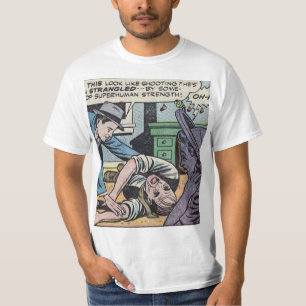T-shirt Comique d'horreur Vintage des années 1950   Meill