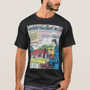 T-shirt Comique romantique Vintage des années 1950