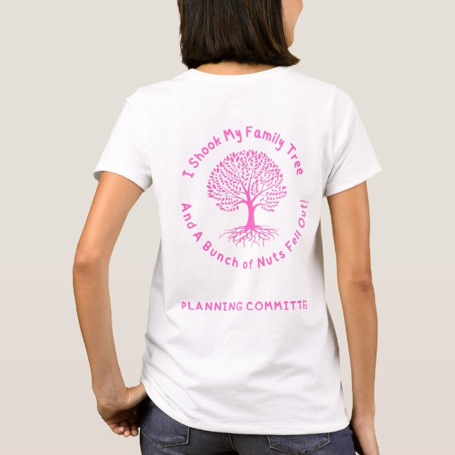 T-shirt Comité de planification - Dames (Dos)
