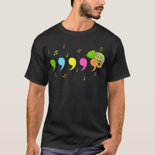 T-shirt Comma Chameleon Lizard Reptiles