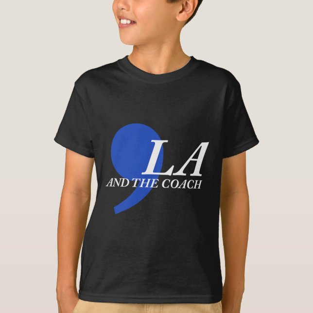 T-shirt Comma La Et L'Entraîneur (Devant)