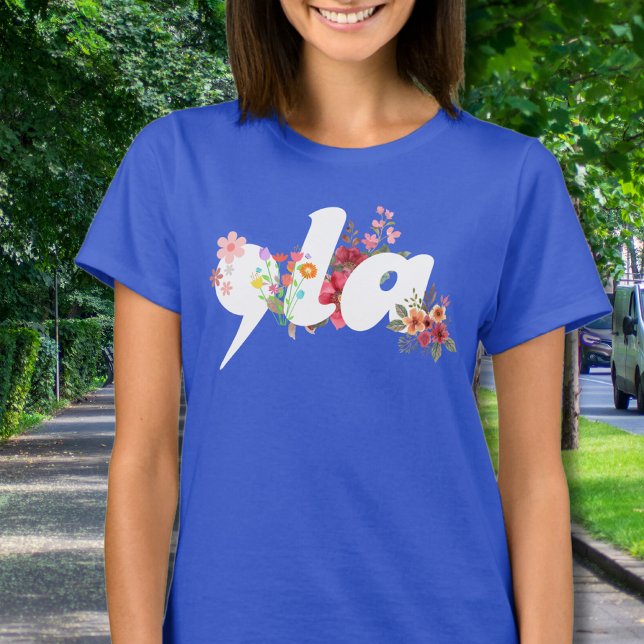 T-shirt Comma la Floral Kamala Harris Président Fleurs (Créateur téléchargé)