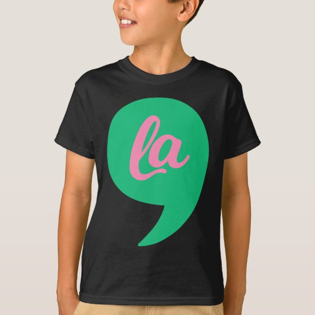 T-shirt Comma La Kamala Harris 2022 - Costum électoral (Devant)