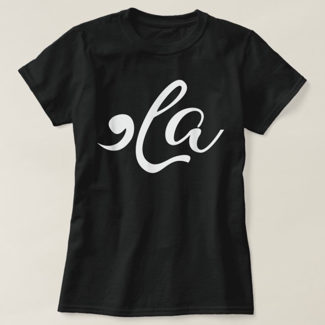 T-shirt Comma La Kamala Harris Funny (Design devant)