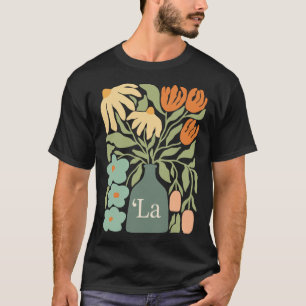 T-shirt Comma La Subtle Boho Flowers Kamala Harris Madame 
