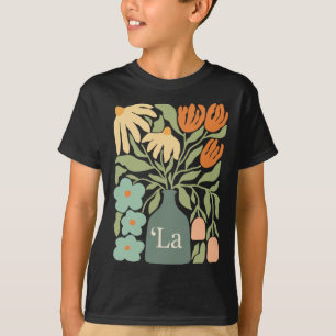 T-shirt Comma La Subtle Boho Flowers Kamala Harris Madame 