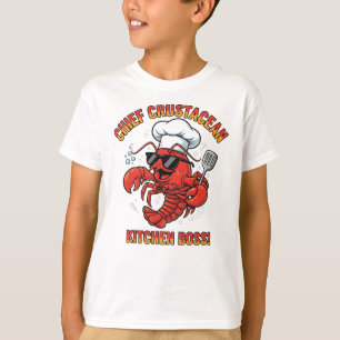T-shirt Commandant Crustacé – Tee Chef Homard
