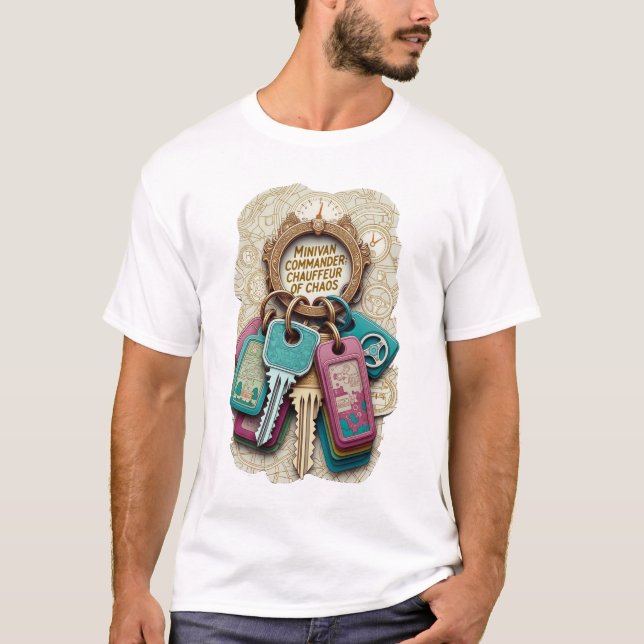 T-shirt Commandant de Minivan, Mug Chauffeur du Ch (Devant)